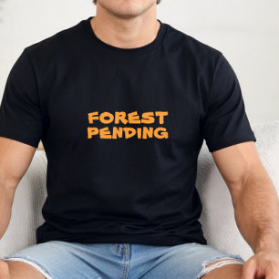 Camiseta Amante da natureza minimalista amarelo