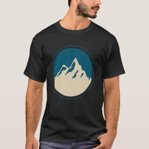 Camiseta Amante da Natureza Montanhismo Acampamento Caminha