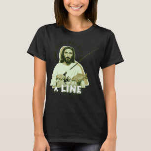 Camiseta Amante da Pesca Jesus