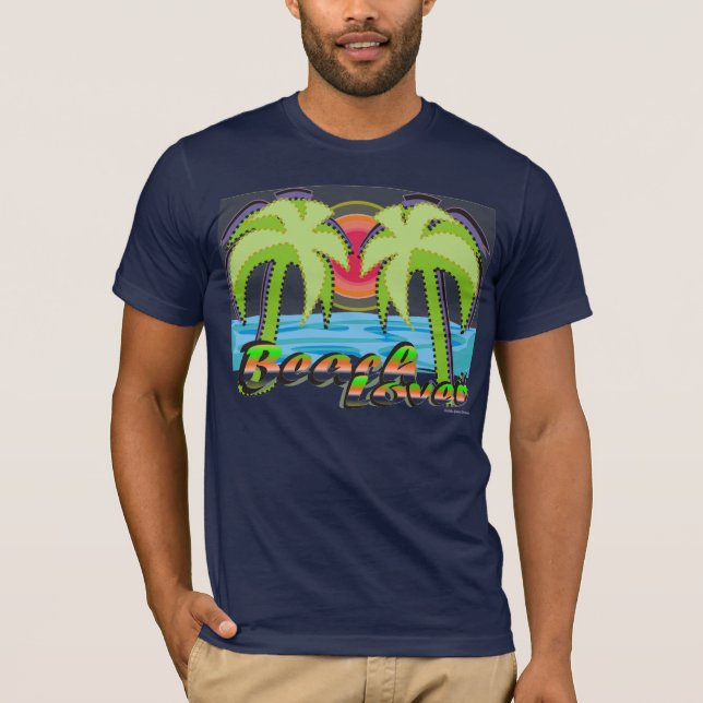 Camiseta Amante da praia (Frente)