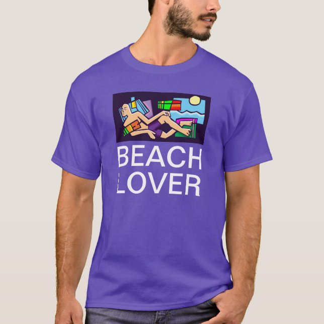 CAMISETA AMANTE DA PRAIA (Frente)