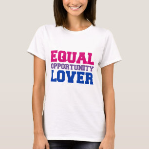 Camiseta Amante das oportunidades iguais
