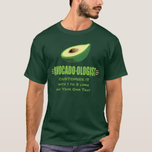 Camiseta Amante de Abacate Divertido