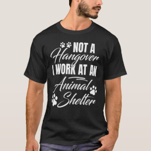 Camiseta Amante de Animais Abrigo Trabalho Gato Voluntário