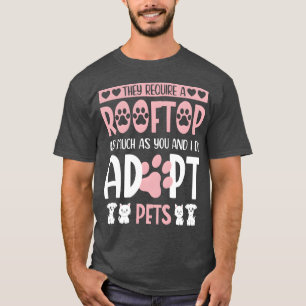 Camiseta Amante de Animais de Abrigo de Animais Cachorro Ga