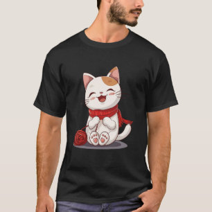 Camiseta Amante de Animais de Estimação Arte Japonesa Cômic