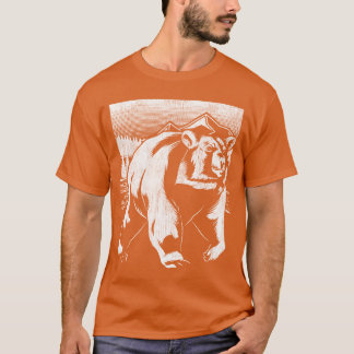 Camiseta Amante de animais habitante da floresta presente d