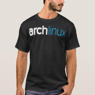 Camiseta Amante de Arch Linu com o Tet do Ss de Código Abe