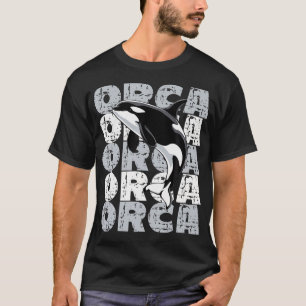 Camiseta Amante de Baleia Orca Animal Marinho