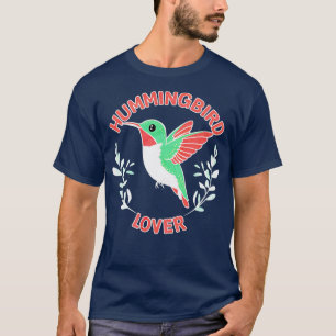 Camiseta amante de beija-flor