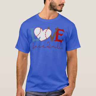 Camiseta Amante de Beisebol 80s engraçado