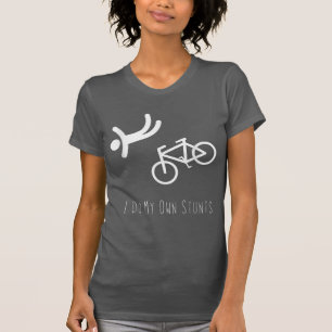 Camiseta amante de bicicleta - eu faço meu próprio presen