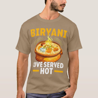 Camiseta Amante de Biryani Comida Indiana Desifood Índia Ar
