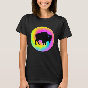 Camiseta Amante de Bisão Retro, Amante de Bisão Vintage e I