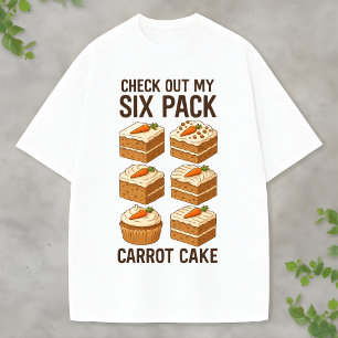 Camiseta Amante de Bolo de Cenoura Paródia do Six 
