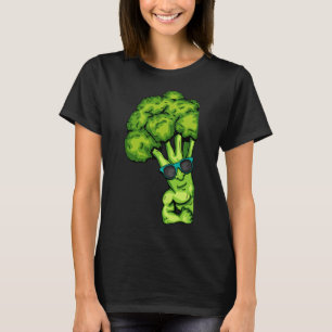 Camiseta Amante de Brócolis Legumes Saudáveis Ginásio Fitne