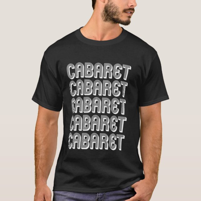 Camiseta Amante de Cabaré (Frente)