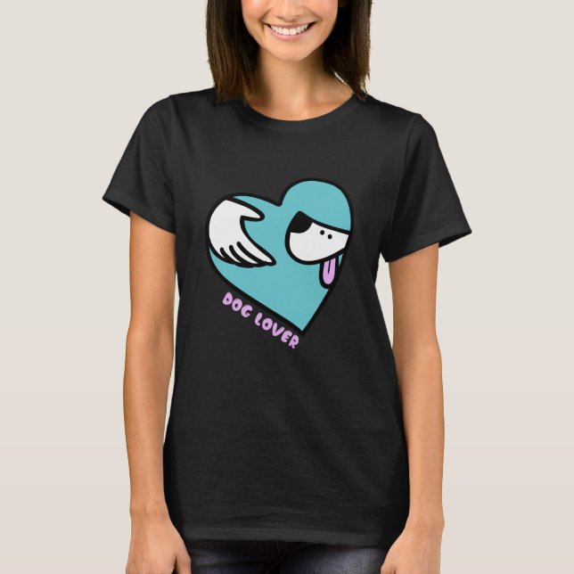 Camiseta amante de cachorro (Frente)
