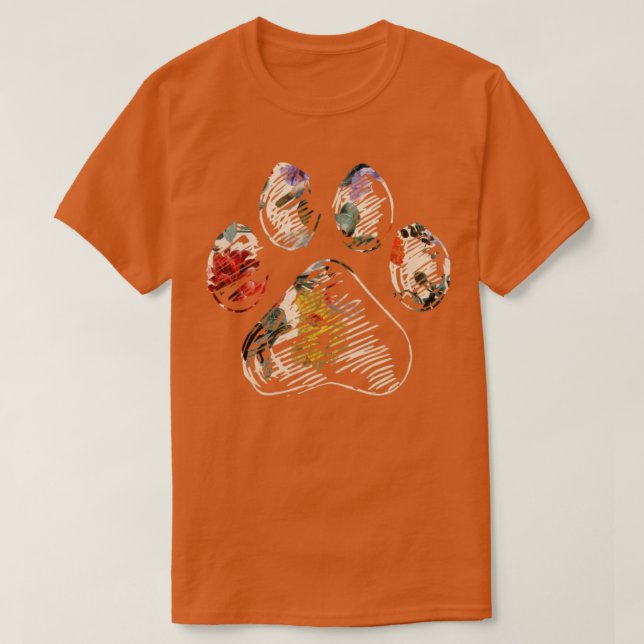 Camiseta Amante de cães (Frente do Design)