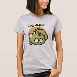 Camiseta Amante de Cães Cachorrinho Fofo
