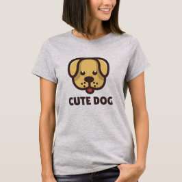 Camiseta Amante de Cães Cachorro Fofo