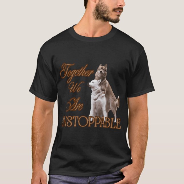 Camiseta amante de cães, melhores amigos (Frente)