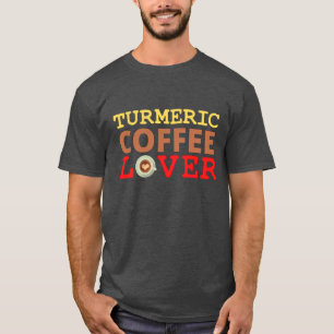 Camiseta Amante de Café com Açafrão