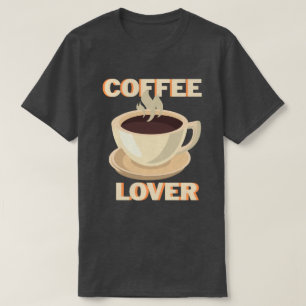 Camiseta Amante de Café – Fofo e Aconchegante para Fãs de C