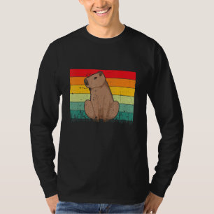 Camiseta Amante de Capivara Capivara Fofa Roedor Amante de 