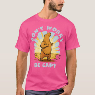Camiseta Amante de Capivara Mulheres Fofas Não se Preocupe