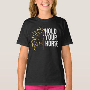Camiseta Amante de Cavalo Ocidental Cavalgada Equestre