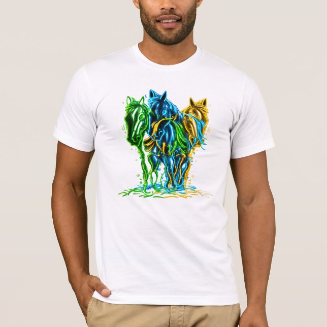 Camiseta Amante de cavalos (Frente)