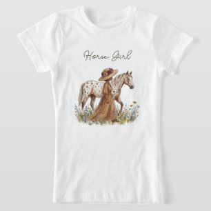 Camiseta Amante de Cavalos Elegantes