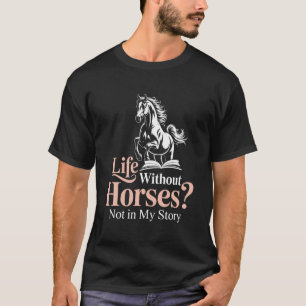 Camiseta Amante de Cavalos Equestre e Cavalgada para Gi