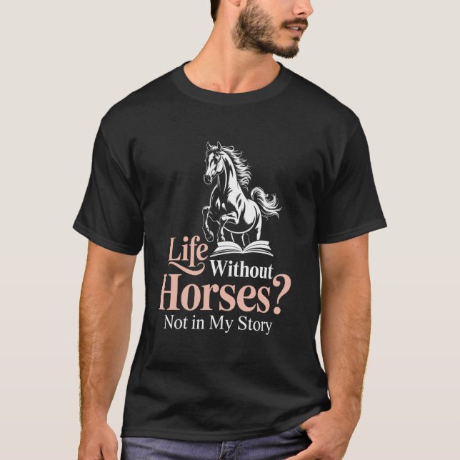 Camiseta Amante de Cavalos Equestre e Cavalgada para Gi (Frente)