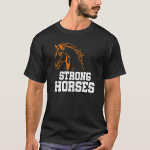 Camiseta Amante de Cavalos Gráficos Fortes Cavaleiro Equest
