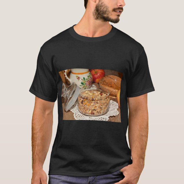 Camiseta Amante de Cereal Saudável (Frente)