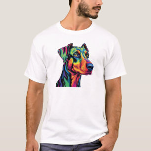 Camiseta Amante de Doberman