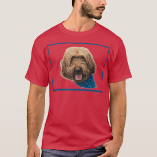 Camiseta Amante de dourado-dourado-branco