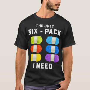 Camiseta Amante de Fio Trico Crochê - O Único Six Pack