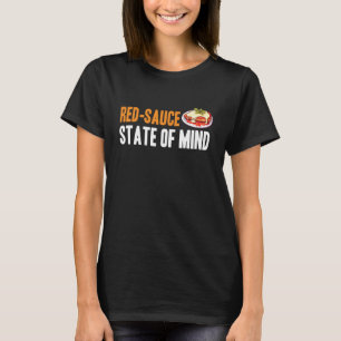 Camiseta Amante de Frango à Parmegiana Mentalidade de Molho