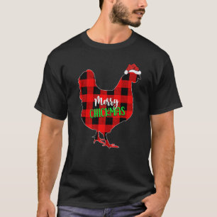 Camiseta Amante de Frango Alegre Natal de Frango