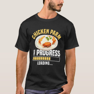Camiseta Amante de Frango Parm em Progresso