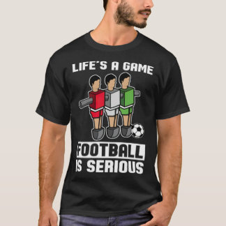 Camiseta Amante de futebol de Mesa de futebol