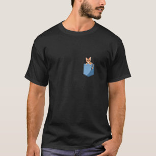 Camiseta Amante de Gatinho Fofo Bengal em Bolsos das Mulher
