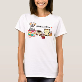 Camiseta Amante de Gato Cachorro - Essenciais da V