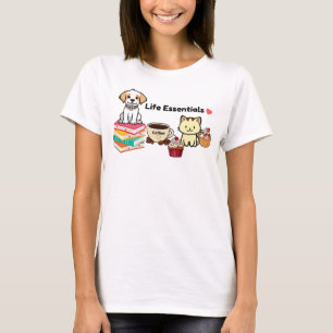 Camiseta Amante de Gato Cachorro - Essenciais da V