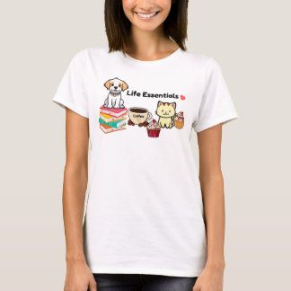 Camiseta Amante de Gato Cachorro - Essenciais da V