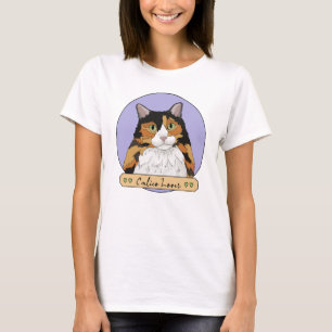 Camiseta Amante de Gato Calico