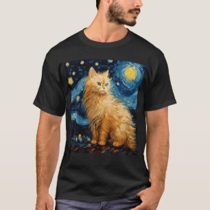 Camiseta Amante de Gato Persa para Mãe e Pai de Gato 1